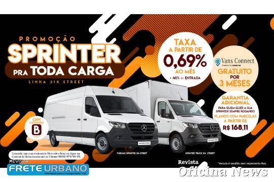 Mercedes-Benz Vans promove campanha de vendas para Sprinter
