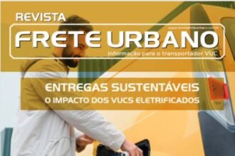 Revista Frete Urbano: eletrificação e IA para motoristas de VUC