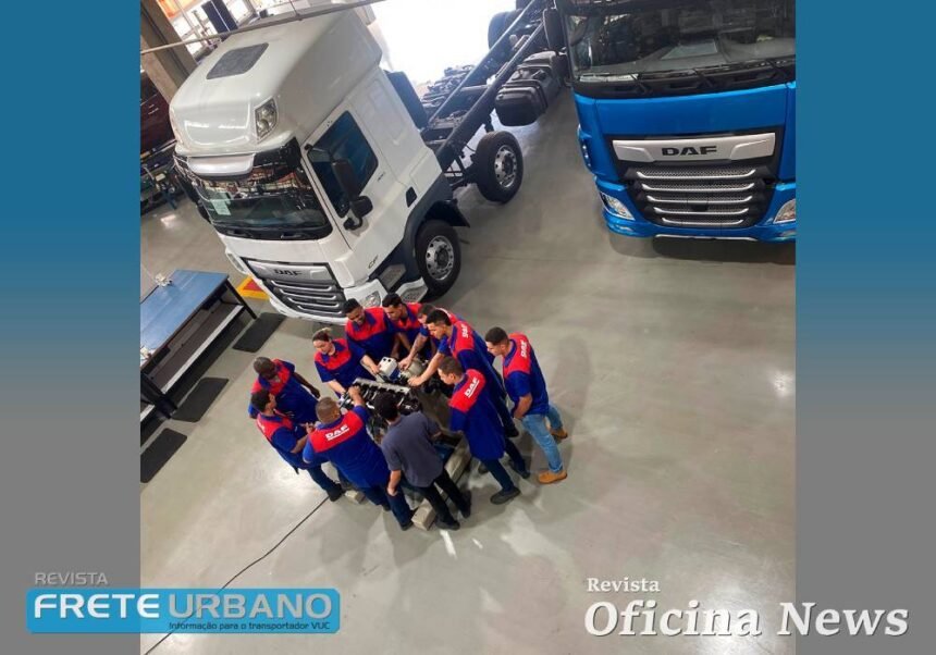 DAF Caminhões estreia centro de treinamentos técnicos