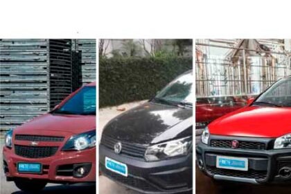 Comparativo Pequenas picapes na distribuição