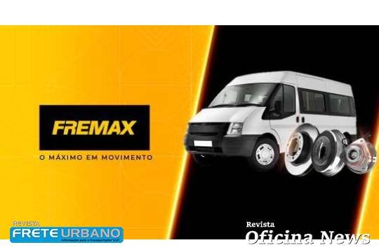 Fremax coloca na reposição mais de 40 discos de freio para vans