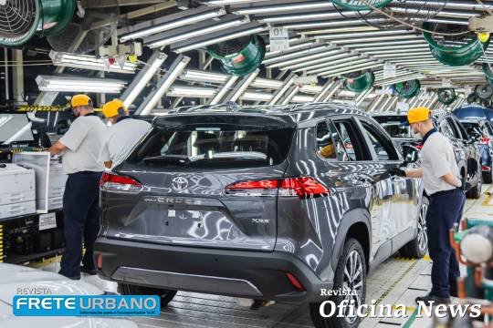Fábrica da Toyota em Sorocaba comemora 10 anos