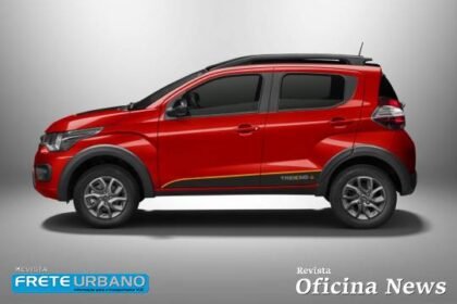Fiat comemora produção de 400 mil unidades do compacto Mobi