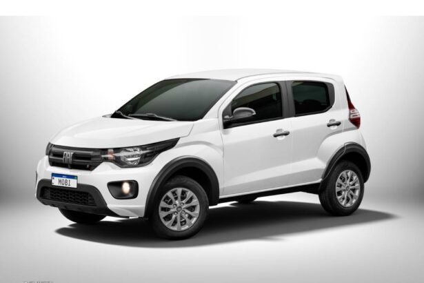 Fiat Mobi é apresentado com novo 1.0 Firefly Flex mais eficiente