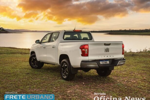 Fiat Titano 2026 chega com motor mais potente e pacote ADAS