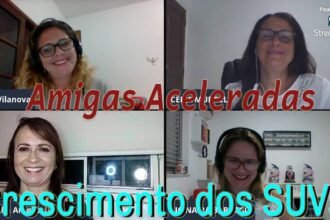 Crescimento dos SUVs em Amigas Aceleradas