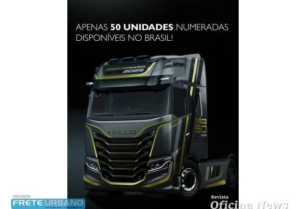 Iveco lança série especial S-Way 50 anos no Brasil