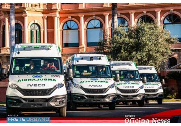 IVECO entrega 26 ambulâncias ao Paraguai e reforça presença regional