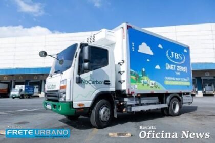 JBS inaugura empresa para locação de caminhões 100% elétricos