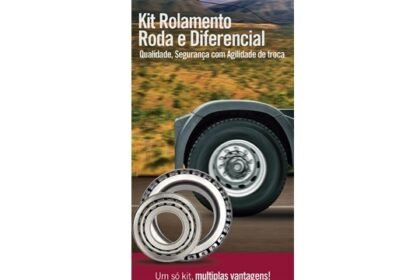 Meritor traz ao mercado seu novo kit completo de rolamentos
