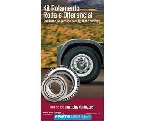 Meritor traz ao mercado seu novo kit completo de rolamentos
