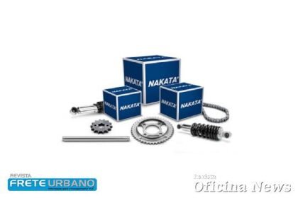 Nakata destaca kit de transmissão para motos com selo do INMETRO