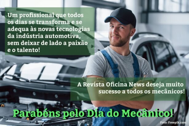 Parabéns pelo Dia do Mecânico