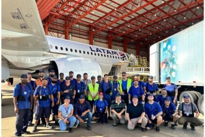 Latam inicia as aulas de curso de mecânicos aeronáuticos