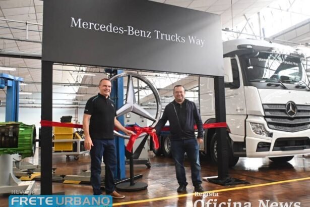 Mercedes-Benz e SENAI promovem academia para formação de técnicos