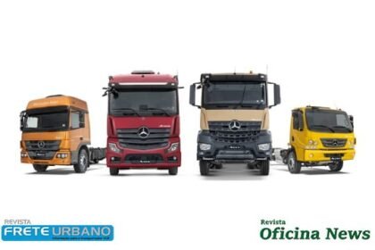 Mercedes-Benz Caminhões promove test-drives de caminhões Euro 6