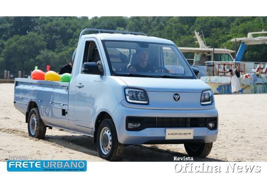 Foton apresenta os minicaminhões da linha Wonder