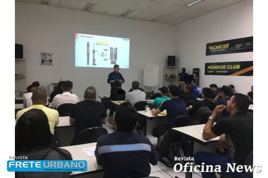 Monroe Club promove curso e visita à fábrica de amortecedores