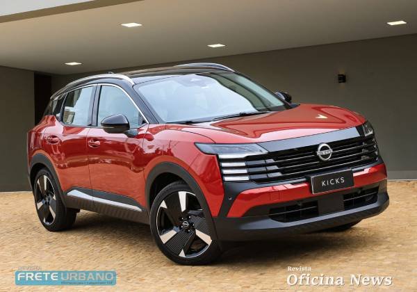 Kicks, totalmente renovado, estreia novo motor e câmbio