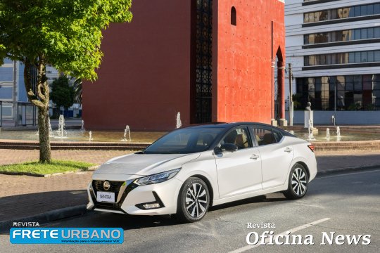 Novo Nissan Sentra vem com muita tecnologia e segurança 