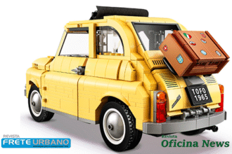 Fiat e Lego apresentam miniatura do modelo Fiat 500F