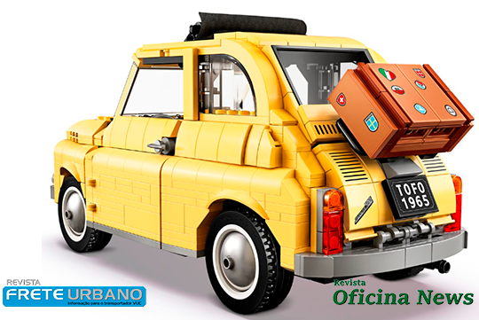 Fiat e Lego apresentam miniatura do modelo Fiat 500F