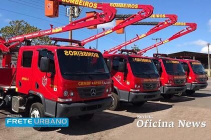 Caminhões Mercedes-Benz Accelo atuam no Corpo de Bombeiros