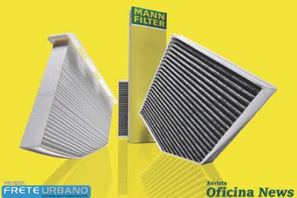 Mann reforça as propriedades de bloquear impurezas do filtro de cabine