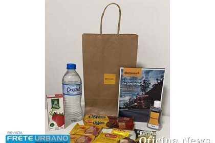 Continental Pneus entrega mais de 4 mil kits para caminhoneiros