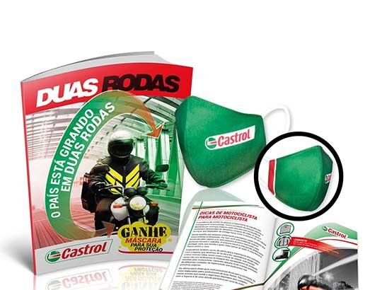 Castrol distribui 12 mil máscaras para motoboys em grandes cidades
