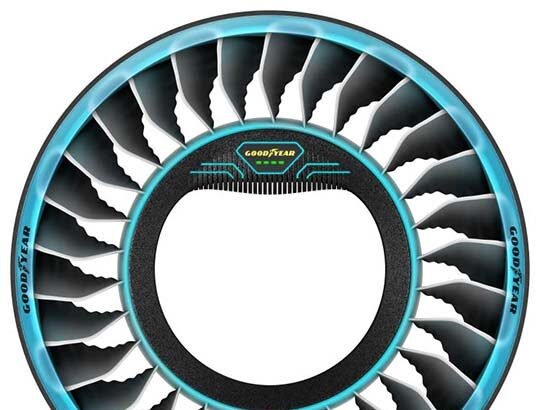 Goodyear mostra os pneus que prepara para o futuro