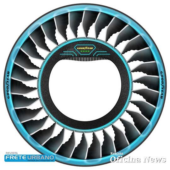 Goodyear mostra os pneus que prepara para o futuro