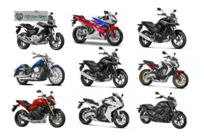 Honda faz recall de motocicletas para verificar relé de partida