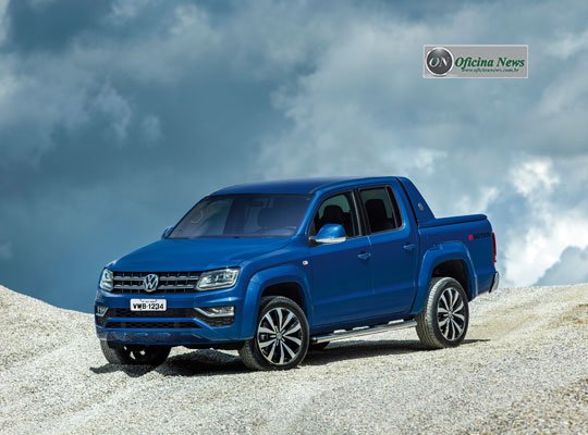 Amarok, retoques na frente, mudança no interior