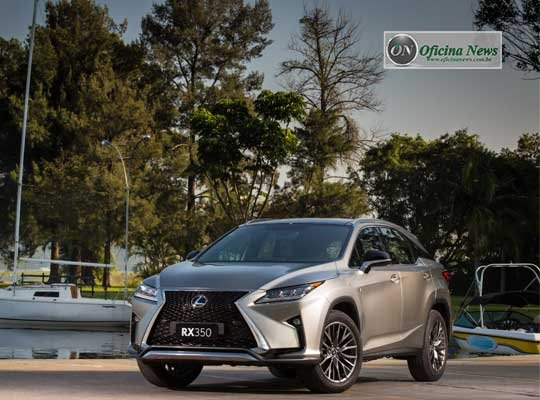 Lexus RX bem construído, confortável, hábil, diferente.