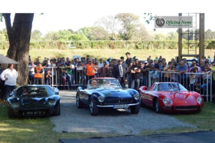Trio vencedor Autoclasica 2016: Ford GT 40 (e) BMW 507 e Ferrari 250 Le Mans 1966