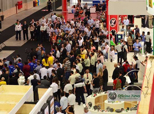 Imagem da cerimonia de abertura da Autop 2014