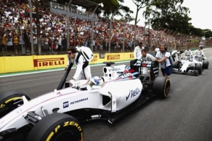 Massa perdeu oitavo lugar na largada (foto Glenn Dunbar/Williams)