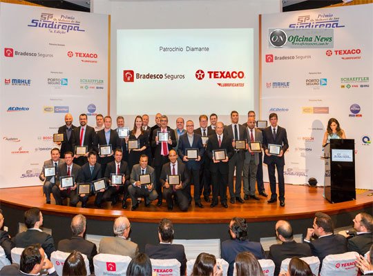 Ganhadores do prêmio na categoria Ouro