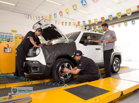 Zip lube oferece serviços rápidos de manutenção automotiva