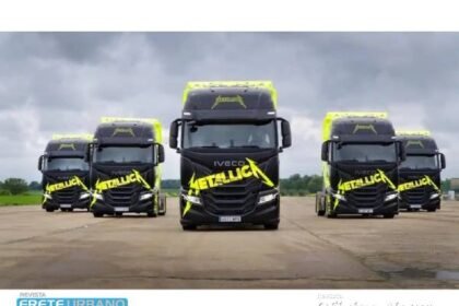 Rodonaves IVECO vende S-Way Metallica no Dia do Rock