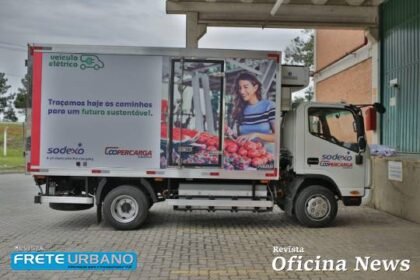 Sodexo começa a utilizar VUC elétrico na distribuição