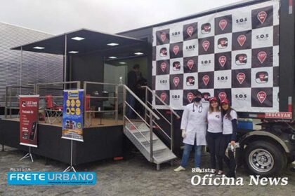 S.O.S Truck realiza testes de Covid-19 para motoristas em Roseira/SP