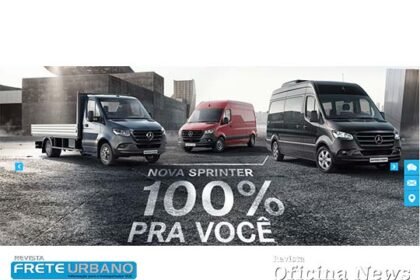 Mercedes-Benz oferece configuração da Sprinter em plataforma digital