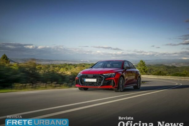 Audi RS 3 sedan vai ter motor 2.5 litros TFSI de 400 cv