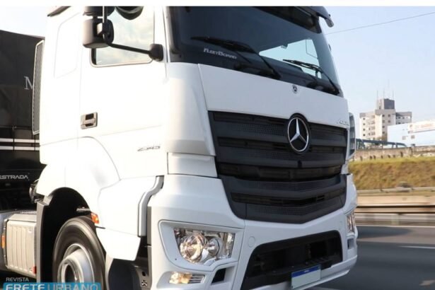 Mercedes-Benz Axor: eficiência mecânica, pronto para o Euro 6