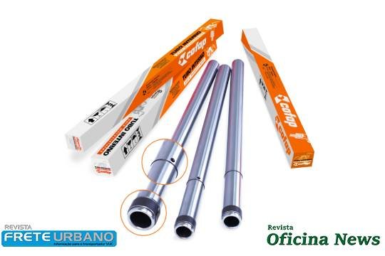 Cofap fornece tubos internos com buchas teflon para motocicletas
