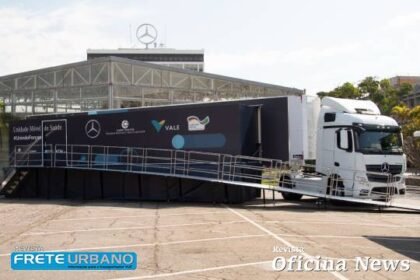 Unidade Móvel de Saúde da Mercedes-Benz chega até a população
