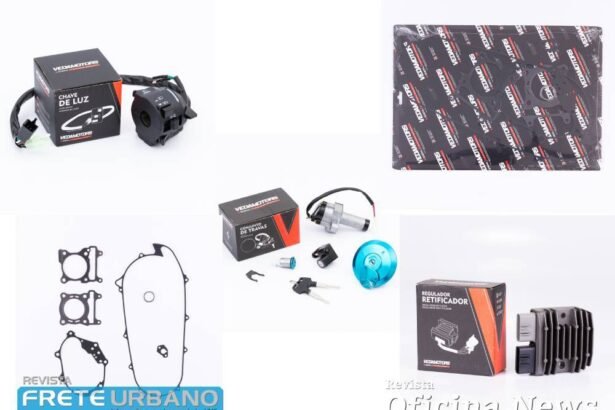 Vedamotors leva novas juntas e eletrônicos no Salão das Motopeças