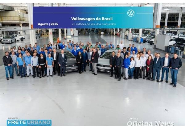 Volkswagen alcança 26 milhões de veículos produzidos no Brasil